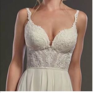 Martina Liana bridal corset top